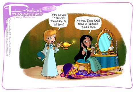 Funny Disney Pocket Princesses