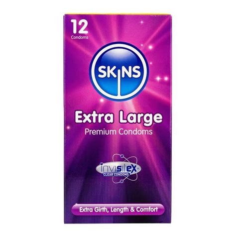 Skins Extra Large Condoms Ocado