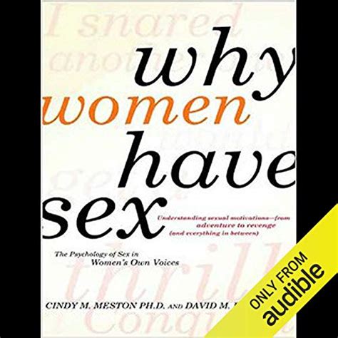 why women have sex understanding sexual motivations from adventure to revenge audio download