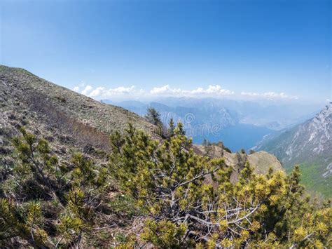 Monte Baldo Mountain Range In The Italian Alps Located In The