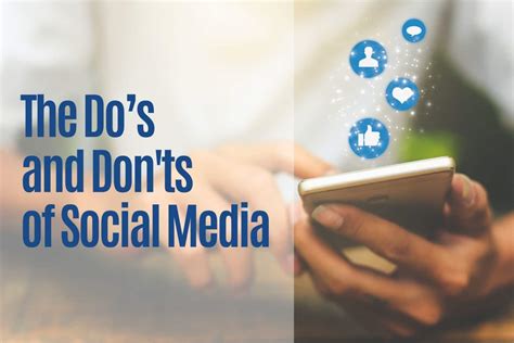 Dos And Donts Of Social Media Reputation