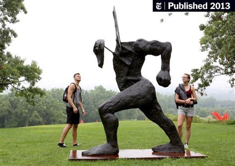 Thomas Houseagos Outsize Sculptures At Storm King The New York Times