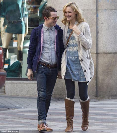 Elijah Wood Walks Hand In Hand Through Madrid With Grand Piano Co Star