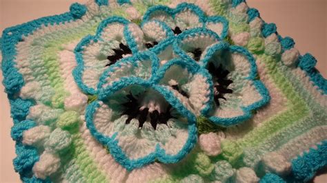 Free seamless floral jpg patterns that will give your work a stylish vintage touch. Crochet Flower 3D Granny Square - YouTube