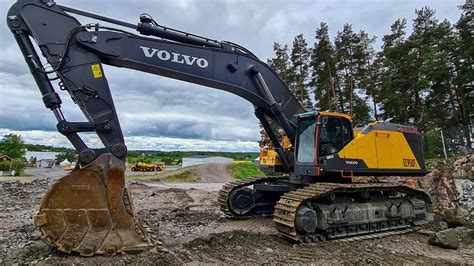 Volvos Largest Excavator Ec950f Youtube