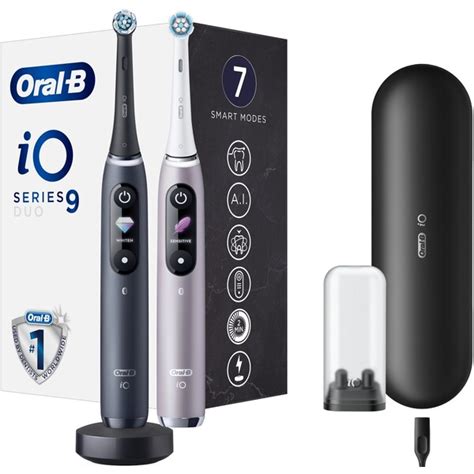 Oral B Io Series Duo Pack Black Rose Extra Handle Iwant Cz