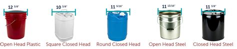 What Are The Dimensions Of A 5 Gallon Bucket Height Weight And Capacity