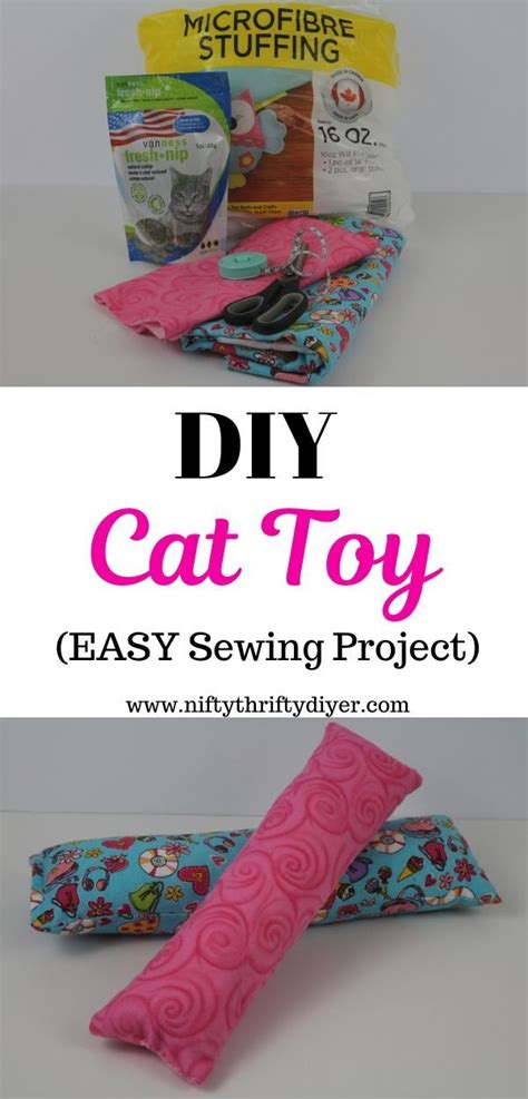 Heres An Easy Diy Cat Toy Tutorial Your Cats Will Love This Diy