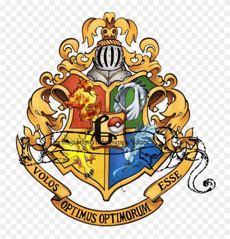 Harry Potter Clipart Hogwarts Crest Hogwarts Logo Pokemon Png