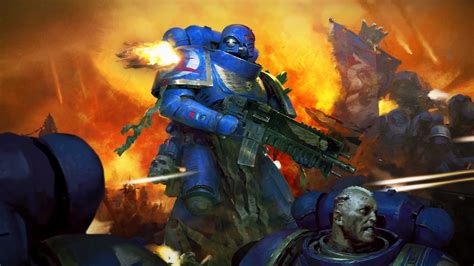 Warhammer 40k Primaris Ultramarines Warhammer Warhammer 40k Artwork