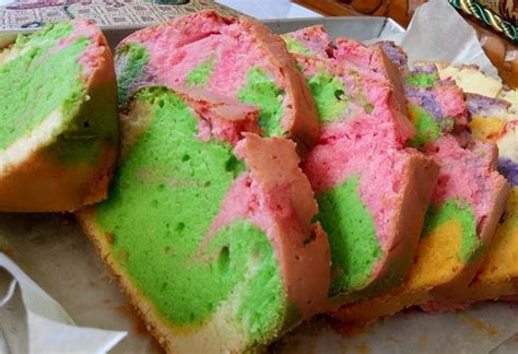 Kek pelangi cheese setiap warna mempunyai rasa yang berbeza. Resepi Kek Marble Pelangi Mudah • Resepi Bonda