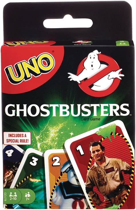 Jul198457 Uno Ghostbusters Card Game Cs Previews World