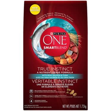 Get help finding the best dry, wet or raw food for your dog. Purina One Smartblend True Instinct Dog Food with Real ...