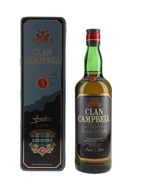 Clan Campbell 5 Year Old Lot 107586 Buysell Blended Whisky Online
