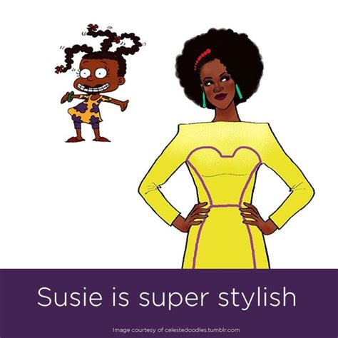 Cartoon Characters All Grown Up Susie Of Rugrats Animated Cartoons