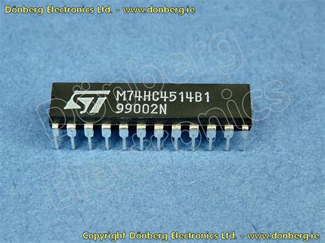 Semiconductor M74hc4514b1 4 To 16 Line Decoderlatch Us Site