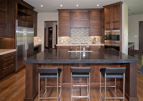 Metro kitchen & bath, llc 19321 e. Modern Clear Alder Kitchen - Modern - Kitchen - Kansas City - by Wende Woodworking LLC