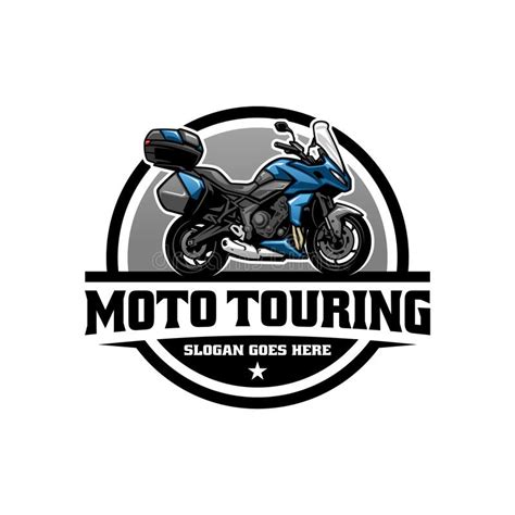 Sport Touring Motorbike Adventure Stock Illustrations 239 Sport