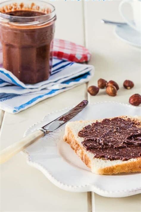 Homemade Nutella Recipe Chocolate Hazelnut Spread Delicious Everyday