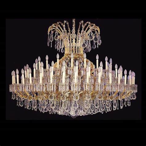Custom Lighting Hotel Project Chandelier Gold Large Maria Theresa