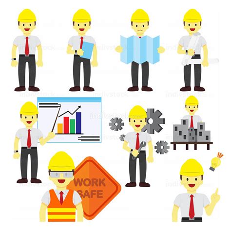 Various Professional People Occupation Vector Illustration Graphic Set