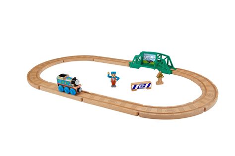 Buy Thomas And Friends Fhm64 Wood 5 In 1 Starter Set Thomas The Tank Engine Toy Train Set Wooden