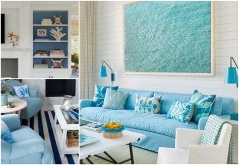 28 Blue Living Room Design And Decor Ideas With A Coastal Theme