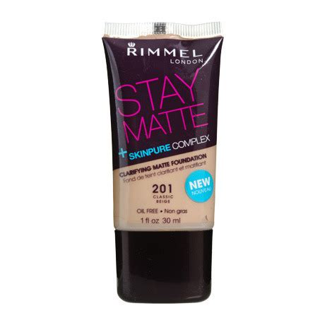 Rimmel stay matte liquid mousse foundation shine has met it's matte a feather light, oil free formula with an airy mousse texture that won't feel heavy or greasy. Rimmel London Stay Matte Clarifying Matte Foundation ...
