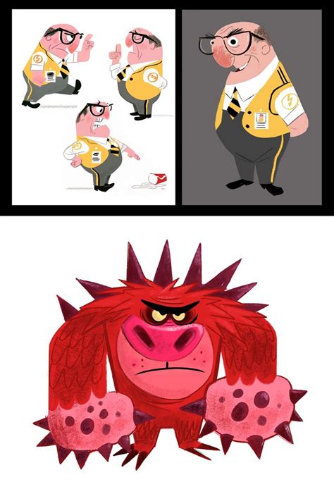 Wreck Itralphbillschwab 3 Cartoon Design Character Design Character
