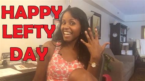 Celebrating its first year of existence in 1976, the lefthanders international organization helped raise awareness but even though it can be difficult and, admittedly, a bit more expensive, those left handers in the world are certainly unique and interesting people. International Left Handers Day | Jovanka Ciares - YouTube