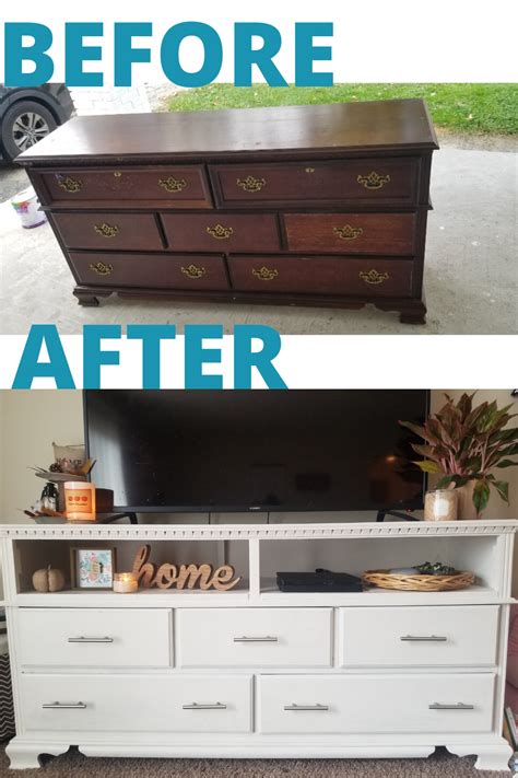 Amazing Diy Dresser Turned Into A Tv Stand Budget Friendly Way To