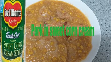 Apr 12, 2021 · to make this chicken fried rice recipe, you'll first add the oils and diced chicken to a large skillet. Pork and Corn Cream recipe - YouTube