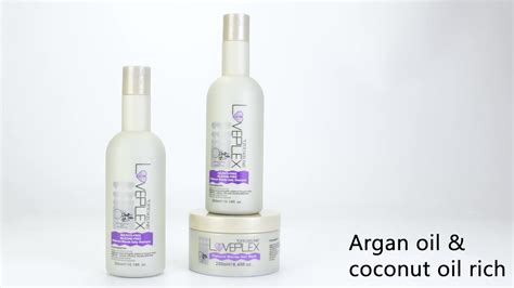 Private Label Loveplex Natural Argan Oil And Coconut Oil Platinum Blonde