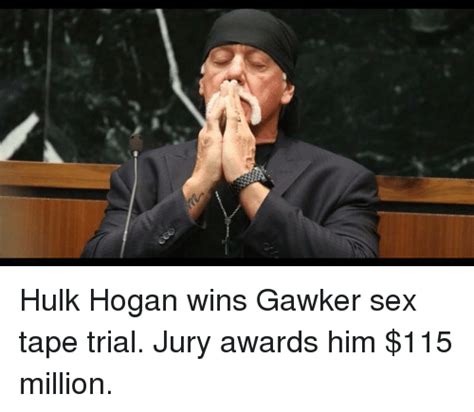 Hulk Hogan Wins Gawker Sex Tape Trial Jury Awards Him 115 Million