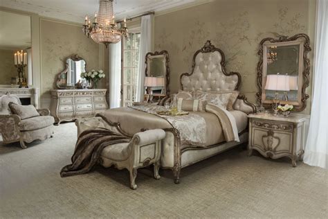 California king platform beds by aico. AICO Platine de Royale Chic Bed collection | Aico Bedroom ...