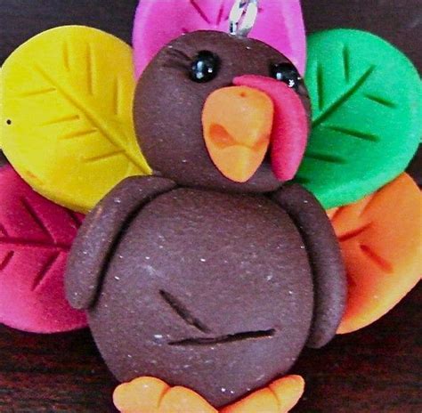 Customizable Thanksgiving Turkey Necklace Pendant Ornament Or Pin