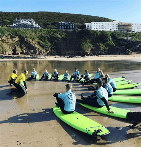 Surf Lessons North Devon Surfing Lessons On Saunton Sands Beach