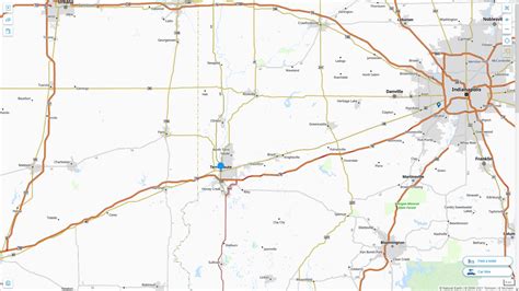 Terre Haute Indiana Map