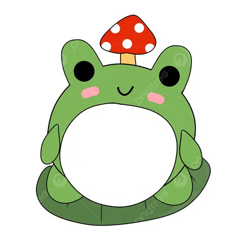 Cute Green Frog Animal Frog Green Png Transparent Clipart Image And