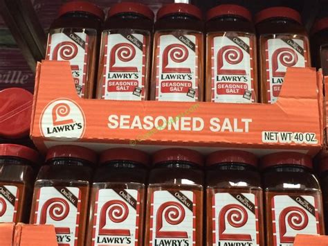 Lawry's seasoned salt 25 less sodium. Lawry's Seasoned Salt 40 Ounce Container - CostcoChaser