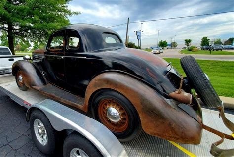 Restore Or Custom 1935 Dodge Du 5 Window Coupe Barn Finds