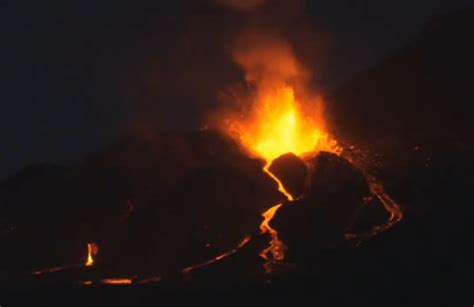 Volcano Eruption Fogo Cape Verde Islands