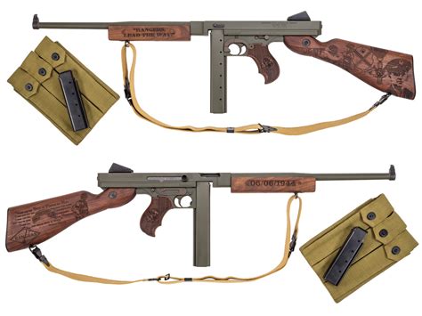 Thompson Submachine Gun Ww2