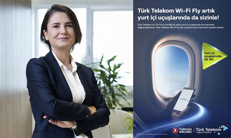 Türk Telekom ve Türk Hava Yolları nın WiFi Fly iş birliği