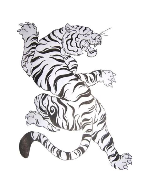 62 Chinese Tiger Tattoos With Meanings Tiger Tattoo Design White