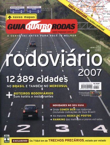 Guia Rodoviario Brazil Road Atlas In Portuguese By Quatro Rodas Spanish Edition Quatro