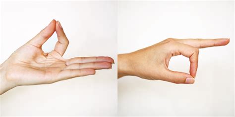 12 positions avec les doigts de vos mains pour vous aider à vous