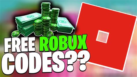 Free Robux Codes For Roblox Youtube