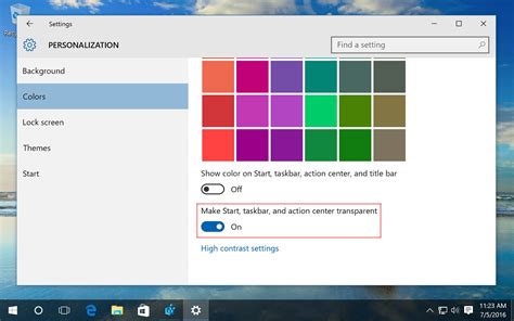 Taskbar Color Windows 10 Peatix