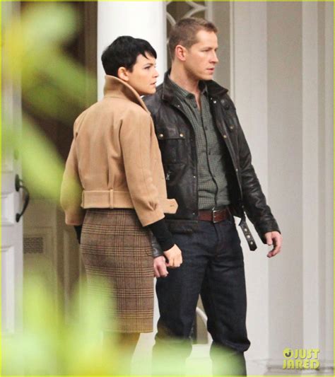 Josh Dallas Protects Ginnifer Goodwin On Once Upon A Time Set Photo 2749342 Ginnifer